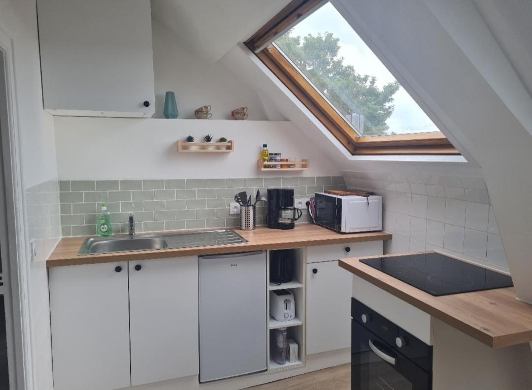 Joli Appartement Cosy Avec Jardin Lanvallay Экстерьер фото