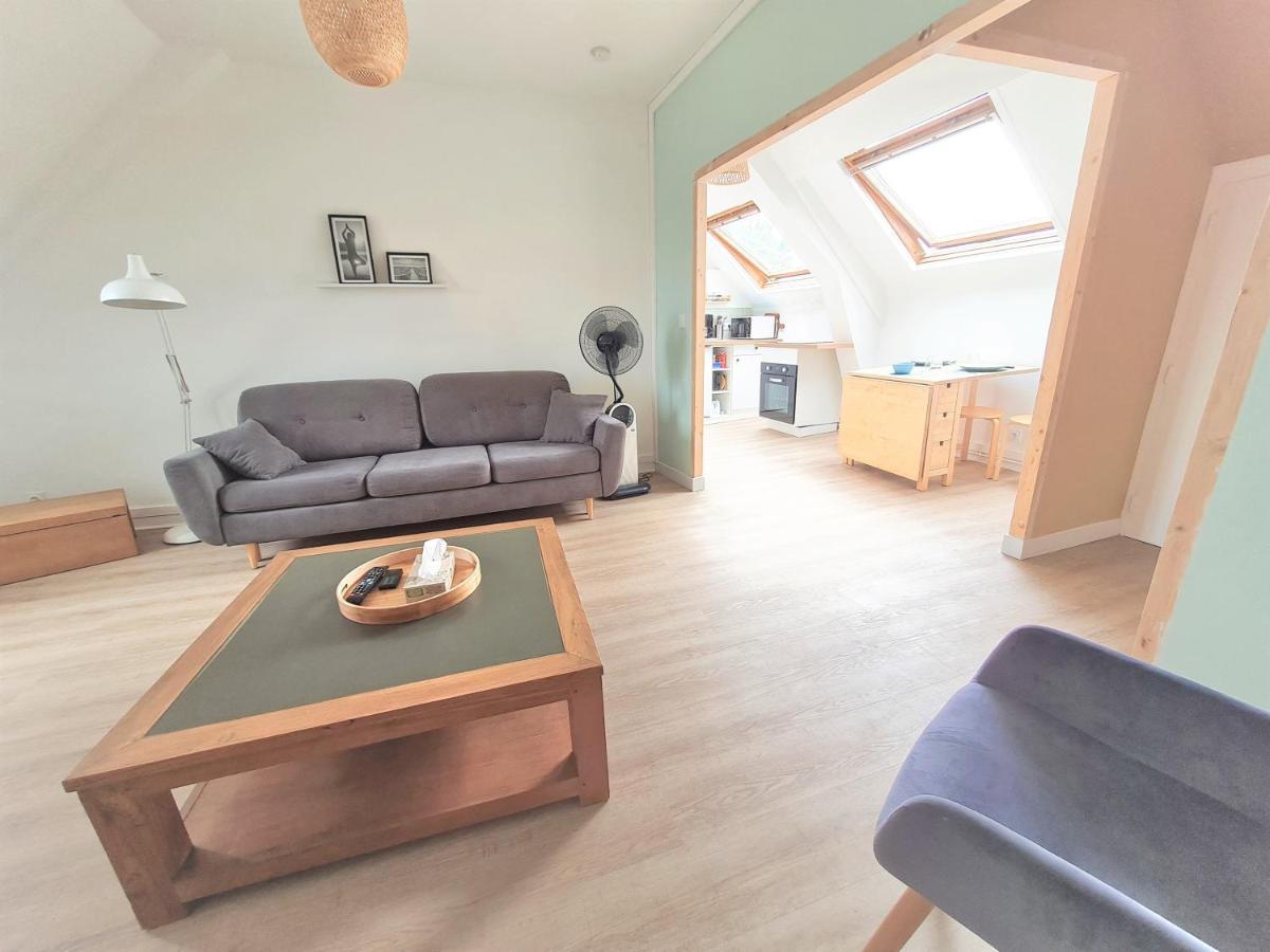 Joli Appartement Cosy Avec Jardin Lanvallay Экстерьер фото